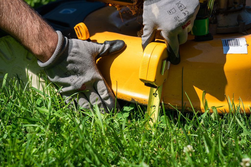 Lawn Mower Measuring Tape