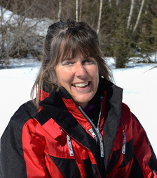 Rose snowmobiling