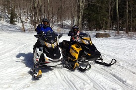 Snowmobiling in NY State Parks