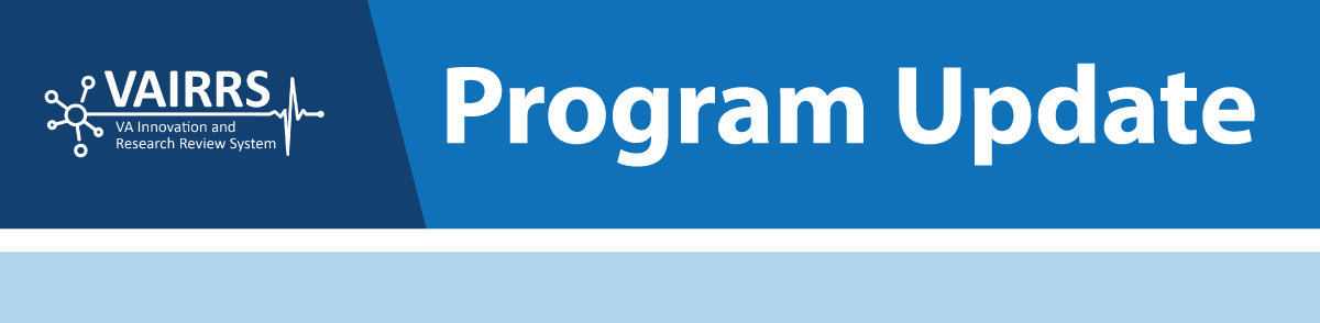 VAIRRS Program Update